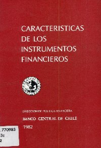 Imagen de la cubierta de Caracter&iacute;sticas de los instrumentos financieros