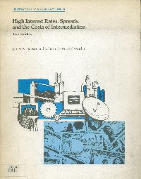 Imagen de la cubierta de High interest rates, spreads, and the costs of intermediation.