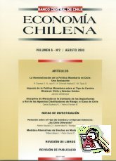 Imagen de la cubierta de La nominalización de la política monetaria en Chile: una evaluación