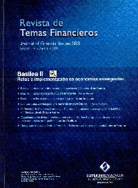 Imagen de la cubierta de El Nuevo Acuerdo de Capital en economías emergentes: un estudio para el caso peruano