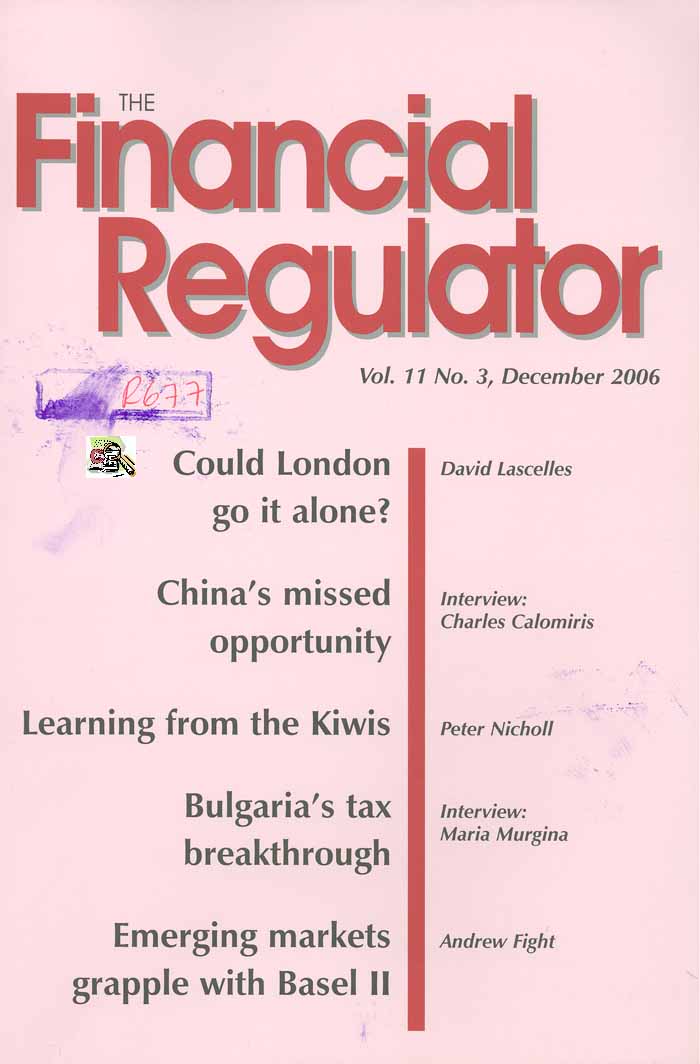 Imagen de la cubierta de A new era for insurance regulation