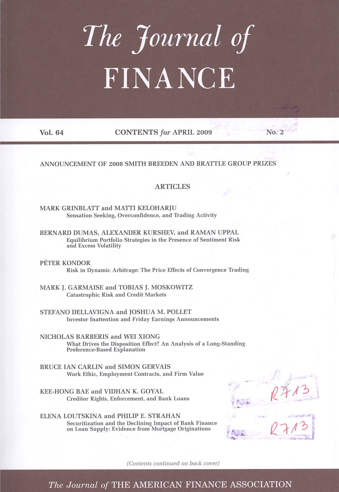 Imagen de la cubierta de Creditor rights, enforcement, and bank loans