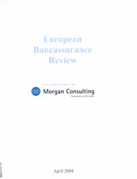 Imagen de la cubierta de European bancassurance review
