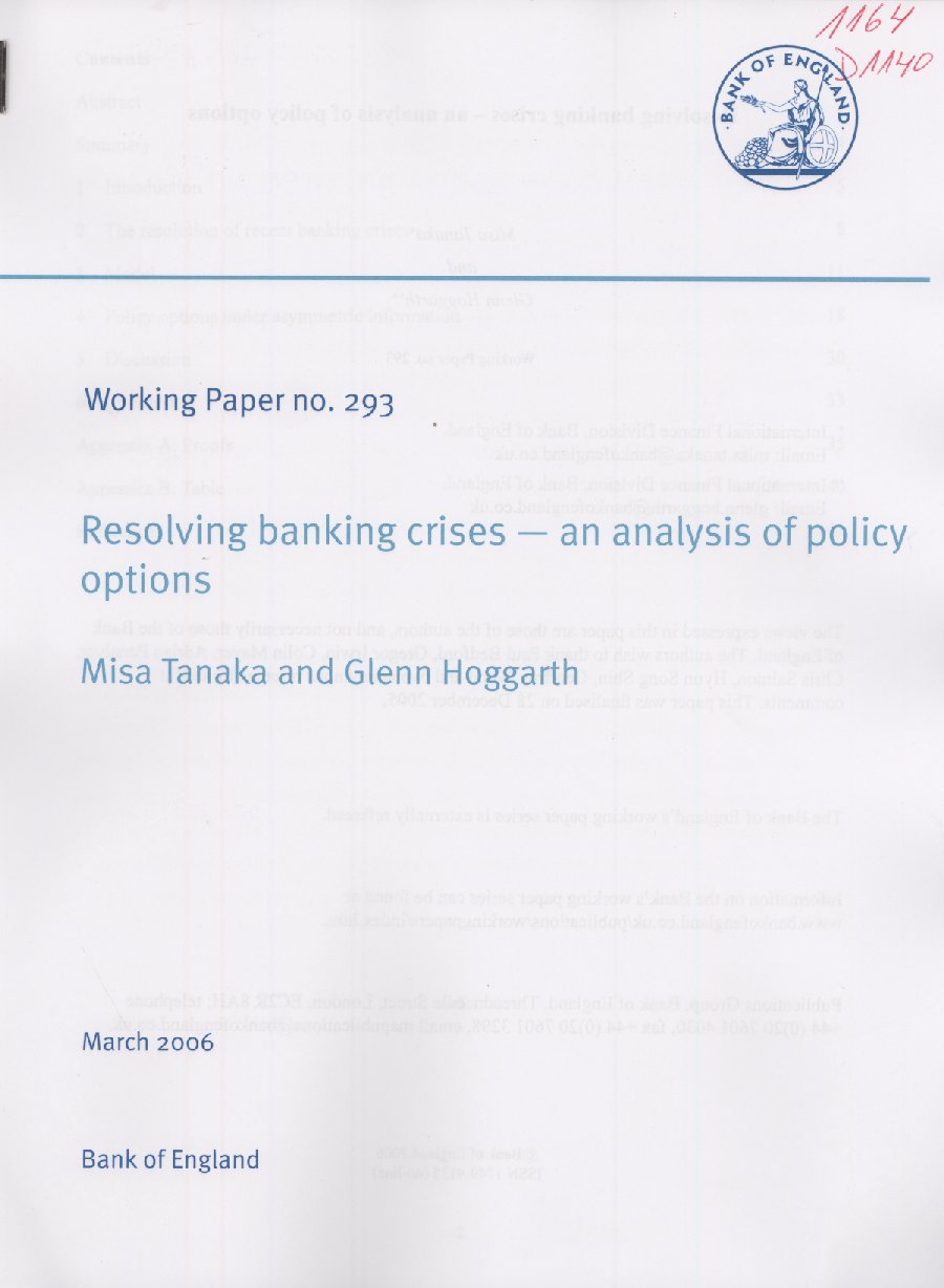 Imagen de la cubierta de Informe de Estabilidad Financiera