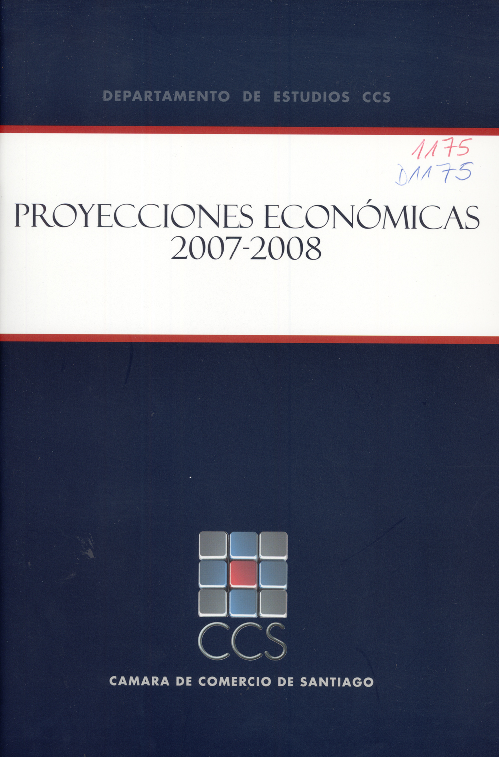 Imagen de la cubierta de Proyecciones económicas 2007-2008