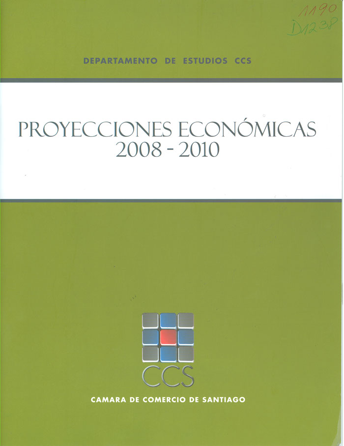 Imagen de la cubierta de Proyecciones económicas 2008-2010