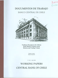 Imagen de la cubierta de Nonlinear Dynamic in the Chilean Stock Market: Evidence from Returns and Trading Volume