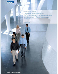 Imagen de la cubierta de Objetivos de rendimiento: Informe internacional sobre prácticas en Gobiernos y Administraciones Públicas