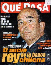 Imagen de la cubierta de El emperador de la banca chilena.