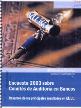 Imagen de la cubierta de Encuesta 2003 sobre Comités de Auditoría en Bancos