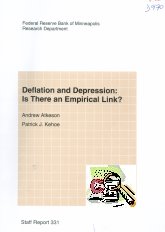 Imagen de la cubierta de Deflation and depression: is there an empirical link?