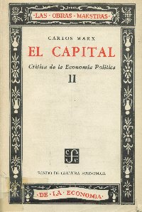 Imagen de la cubierta de El capital.