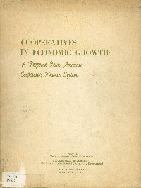 Imagen de la cubierta de Cooperatives in economic growth.