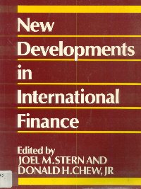 Imagen de la cubierta de New developments in international finance