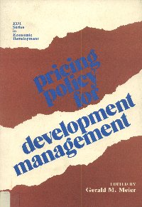 Imagen de la cubierta de Pricing policy for development management