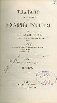 Imagen de la cubierta de Tratado teórico y práctico de economía política