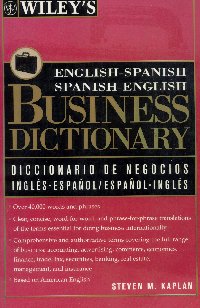 Imagen de la cubierta de Wiley's english-spanish, spanish-english business dictionary