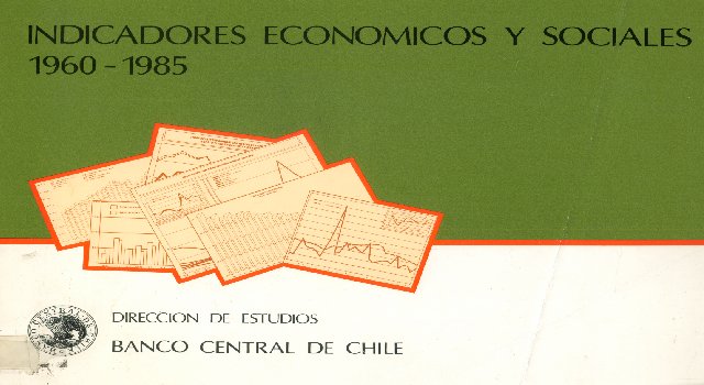 Imagen de la cubierta de Indicadores economicos y sociales.