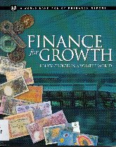 Imagen de la cubierta de Finance for growth, policy choices in a volatile world