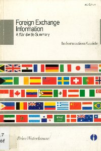 Imagen de la cubierta de Foreign exchange information.