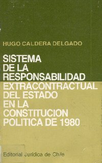 Imagen de la cubierta de Sistema de la responsabilidad extracontractual del estado en la constitución política de 1980