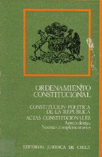 Imagen de la cubierta de Ordenamiento constitucional.