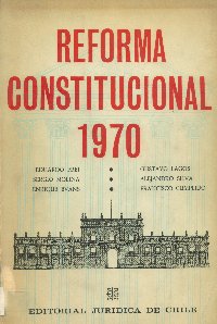 Imagen de la cubierta de La reforma constitucional de 1970