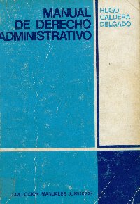 Imagen de la cubierta de Manual de derecho administrativo