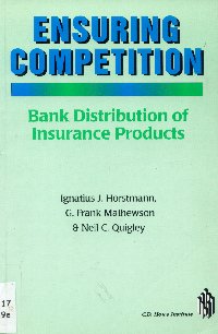 Imagen de la cubierta de Ensuring competition