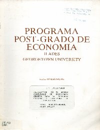 Imagen de la cubierta de Calibracion de un modelo computable de equilibrio general para la economía chilena y estructura de simulación