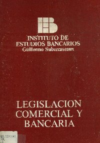 Imagen de la cubierta de Legislación comercial y bancaria