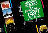 Imagen de la cubierta de Panorama econóomico de la fruticultura 1987.