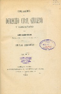 Imagen de la cubierta de Explicaciones de derecho civil chileno y comparado