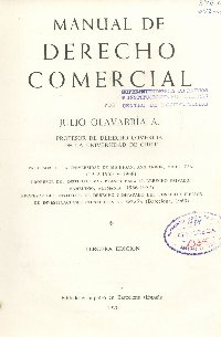 Imagen de la cubierta de Manual de derecho comercial
