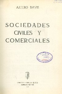 Imagen de la cubierta de Sociedades civiles y comerciales
