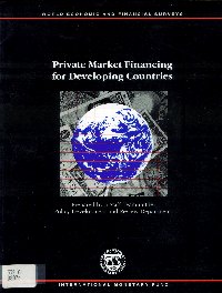 Imagen de la cubierta de Private market financing for developing countries