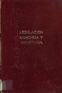 Imagen de la cubierta de Lejislación bancaria