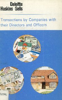 Imagen de la cubierta de Transactions by companies with their directors and officers