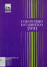 Imagen de la cubierta de Compendio estadístico 1991