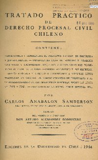 Imagen de la cubierta de Tratado práctico de derecho procesal civil chileno