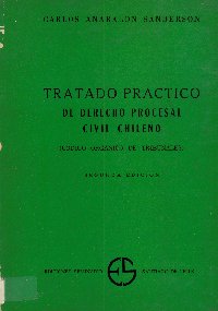 Imagen de la cubierta de Tratado práctico de derecho procesal civil chileno.