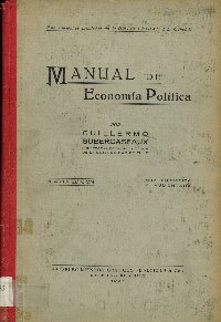 Imagen de la cubierta de Manual de economía política