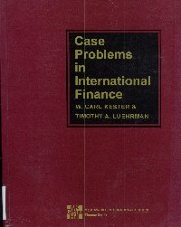 Imagen de la cubierta de Case problems in international finance