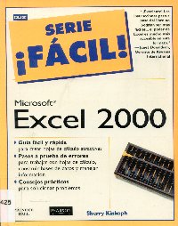 Imagen de la cubierta de Microsoft excel 2000