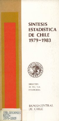 Imagen de la cubierta de Síntesis estadística de Chile 1979-1983