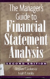 Imagen de la cubierta de The manager's guide to financial statement analysis