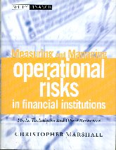 Imagen de la cubierta de Measuring and managing. Operational risks in financial institutions.