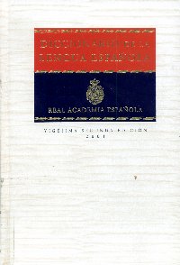 Imagen de la cubierta de Diccionario de la lengua española