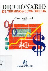 Imagen de la cubierta de Diccionario de términos económicos