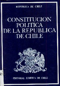 Imagen de la cubierta de Constitución política de la República de Chile
